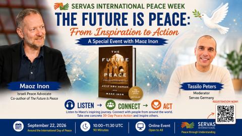 Peace Forum Sep 2026 Future is Peace poster
